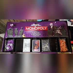 New Nightmare before Christmas Monopoly
